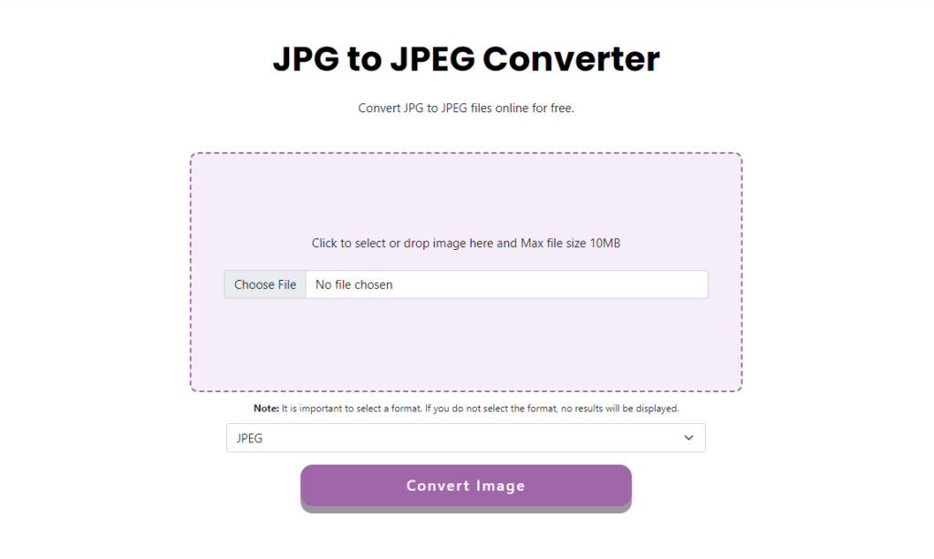 JPG Image Converter